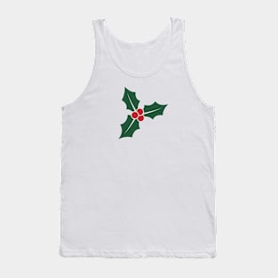 Holiday Holly Tank Top